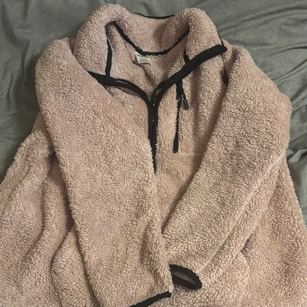 PINK Victoria's Secret Blush Sherpa Jacket